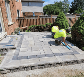Reliable Hardscapes Mississauga Patio Installation