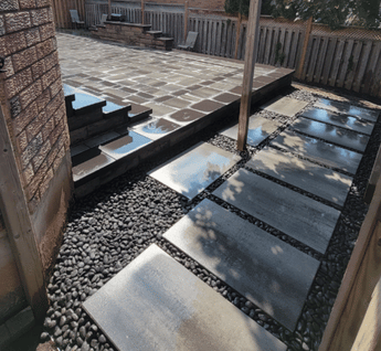 Reliable Hardscapes Mississauga Interlocking Pathway