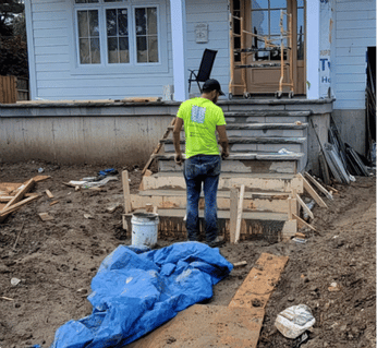 Reliable Hardscapes Mississauga Patio Steps Construction