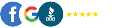 Perfect Facebook, Google & BBB Rating