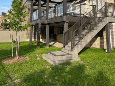 mississauga interlocking backyard