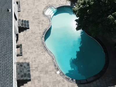 patio swimming pool