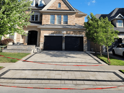 new interlocking driveway in mississauga