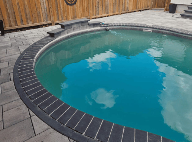 interlocking swimming pool